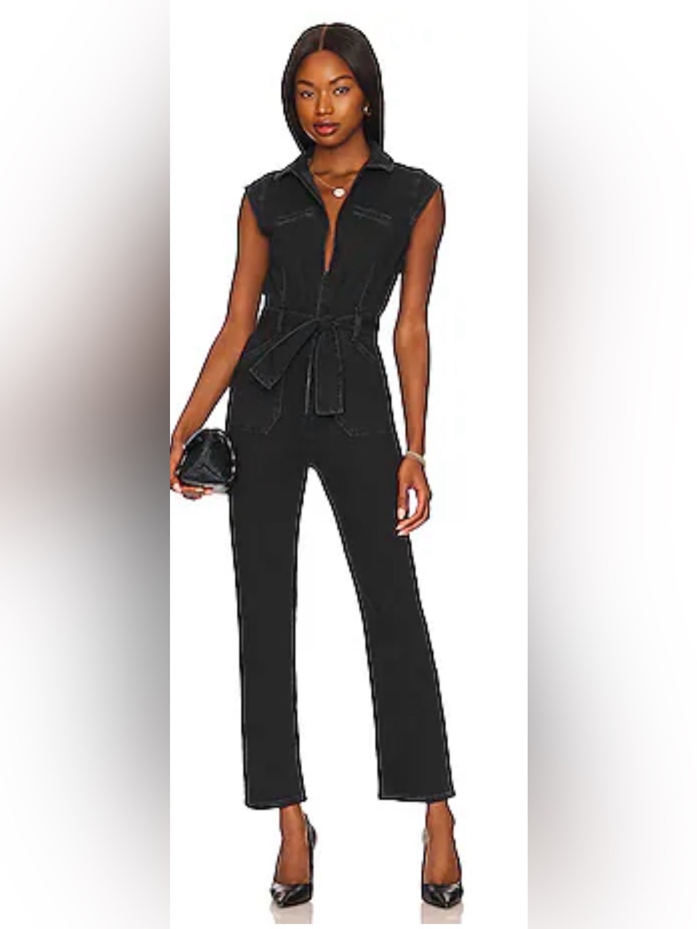 PAIGE Jett Cap Jumpsuit